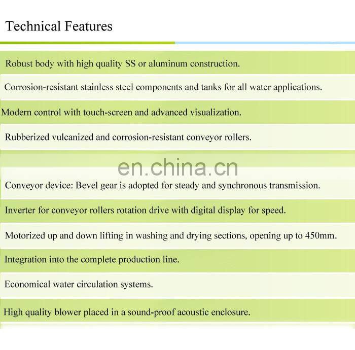 good quality cheap price float glass washing machine supply by manufacturer in China