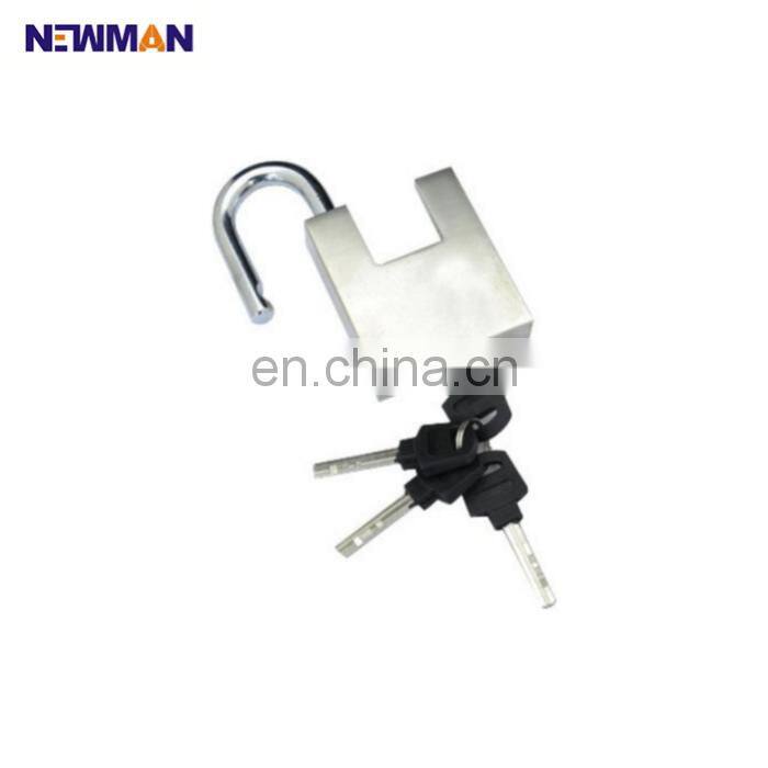 Market Oriented Supplier Steel Round Padlock Round Key Lock