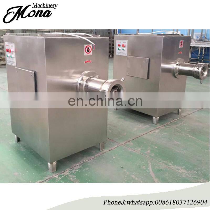 electric commercial kitchen food processing equipment meat grinder mincer for sale