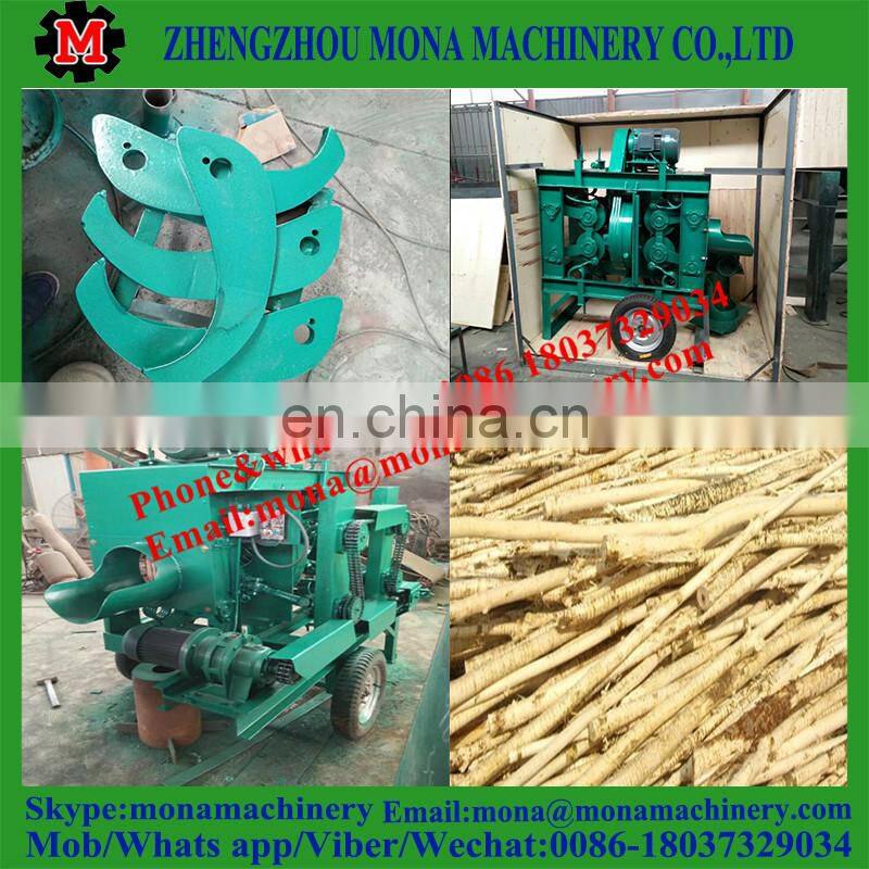 Wood bark peeling machine/ wood debaker / wood log peeler