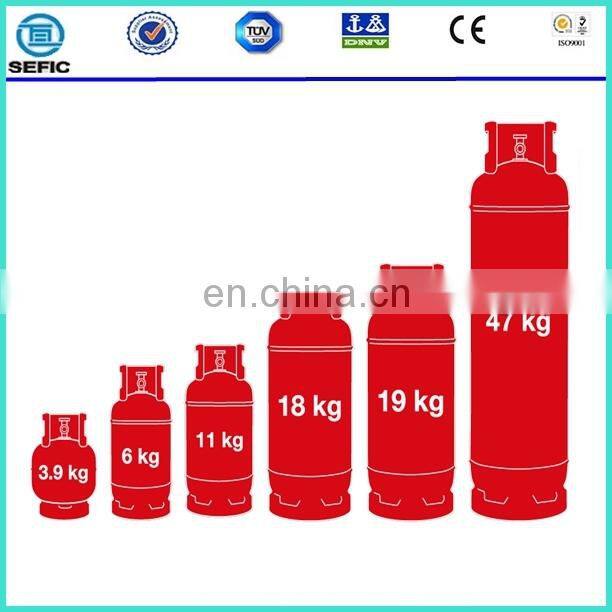Export Low Price Hot selling 0.5-45KG LPG Tank LPG Cylinder