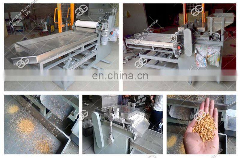 Automatic Almond Peanut Cutting Dicing Macadamia Nut Chopping Machine