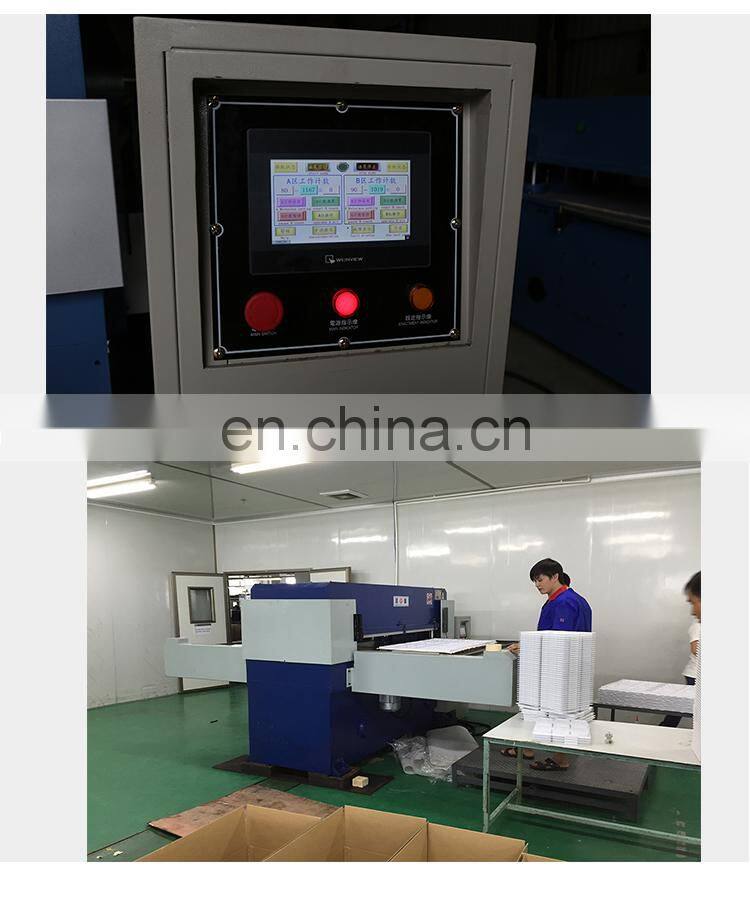 Precision four column hydraulic sponge foam die cutting machine