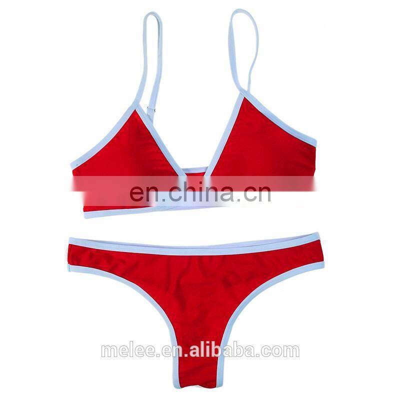 RTS Custom Sexy Bikini Women Zebra leopard Women Show Extreme Mini Swimwear Bikini