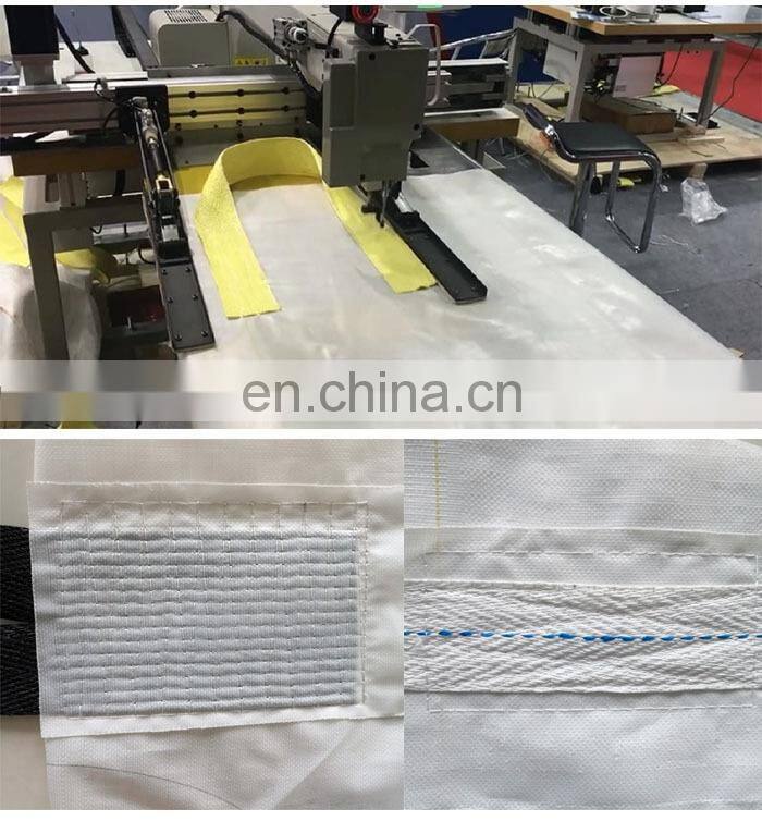 Automatic jumbo FIBC container bags computerized pattern sewing machine