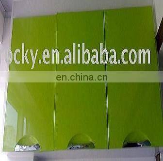 qingdao 4mm super white acid etched back painted glass