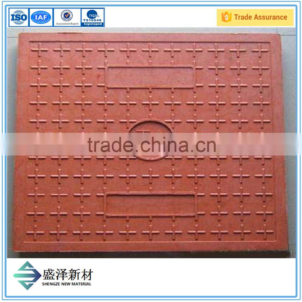 China Supplier FRP/GRP/Fiberglass/SMC Round Manhole Cover