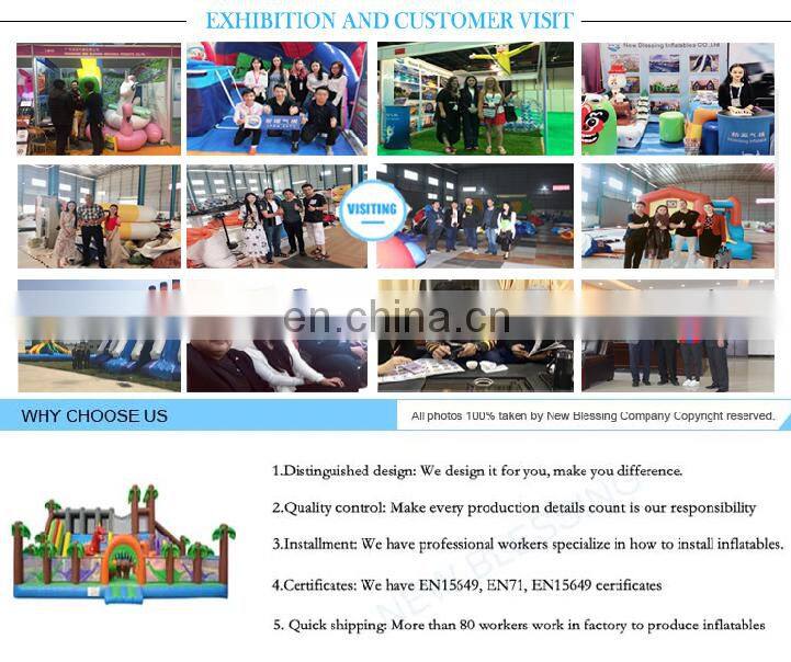 High Quality Inflatable Combo Castle Small Inflatable Bouncer for Kids