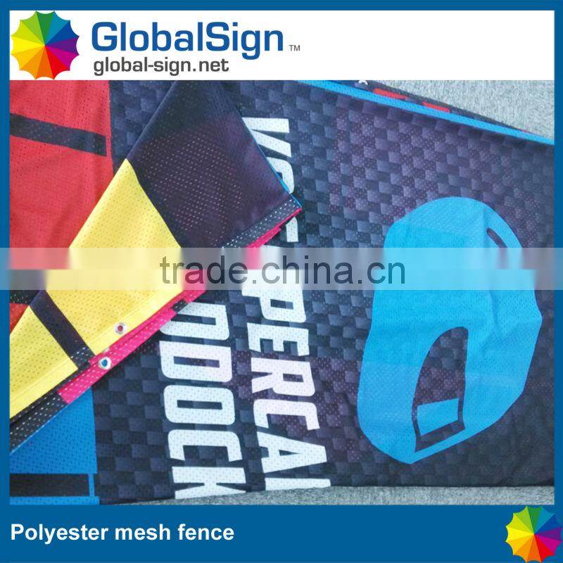 advertising usage and printed polyester mesh banners