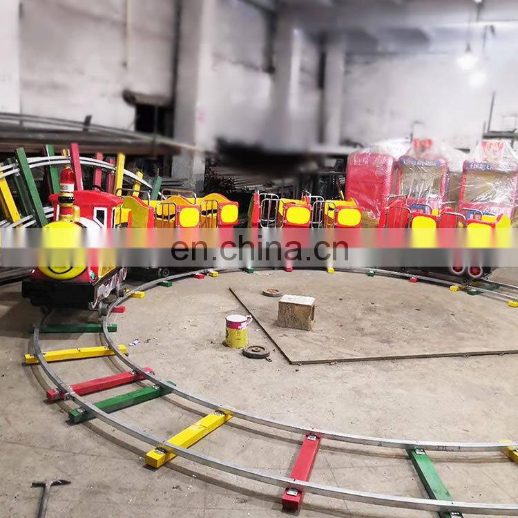 Kids amusement park electric trains mini electric train thomas