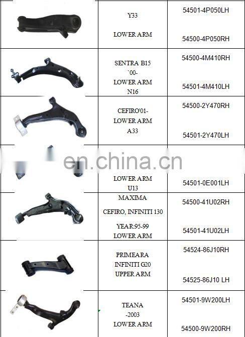 FOR TOYOTA LOWER ARM HILUX 4WD 02- 48606-35171 LH 48605-35171 RH