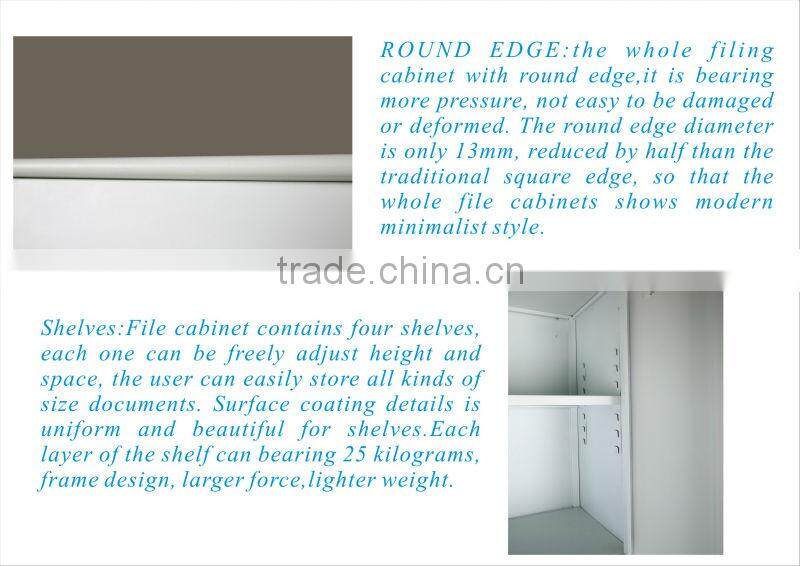 new full-assembled multi point locks file cabinet