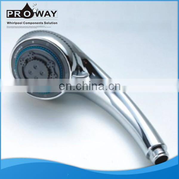 Stainless Steel Bathroom Wall Mounted Ceramic Valve Double Handles Shower Faucets