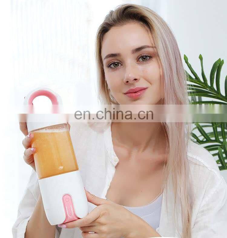 480ml Self cleaning Rechargeable portable juicer/mini USB portable blender/juice cup