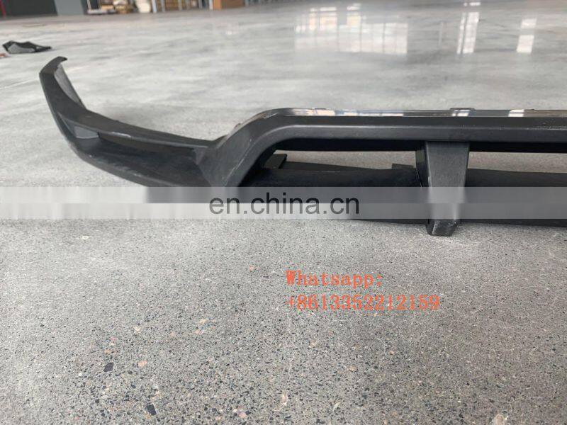 2019 year G CLASS W464 G63 topc style pp material front lip with led lights fit for G wagon W463A G63 front bumper