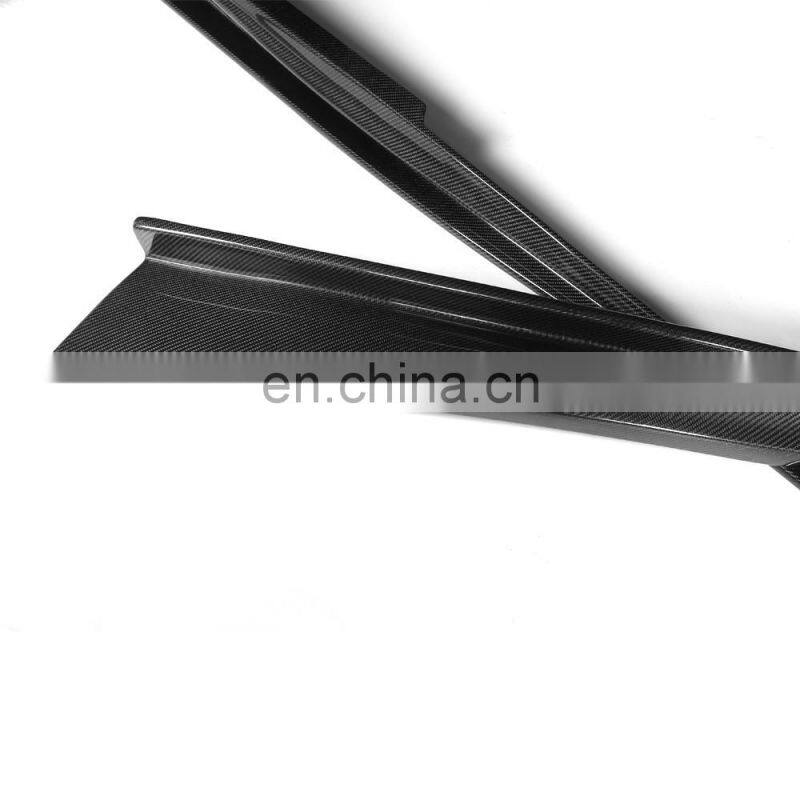 Carbon Fiber Car Side Bumper Skirts for Lexus IS250 IS300 IS F Sport 14-15