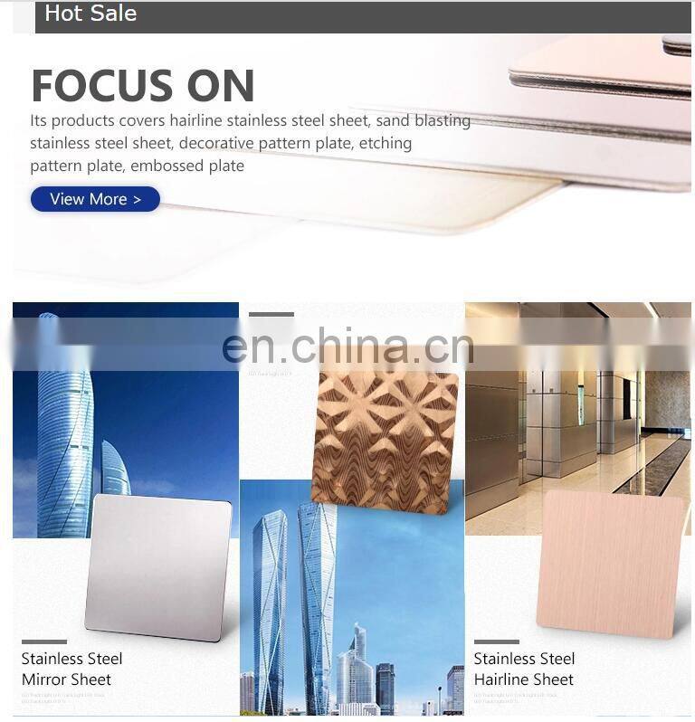 Golden stainless steel sheet,Decorative stainless steel sheet 314