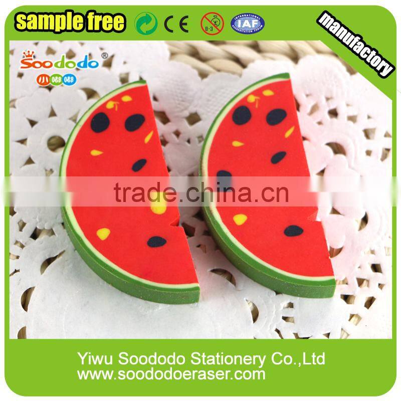 fruit 2d flat stationery target eraser