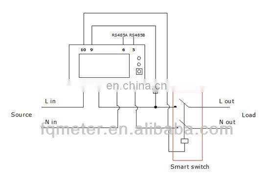 C63-80A Single phase Smart MCB switch used with Prepaid Energy meter