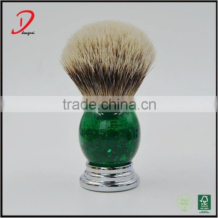 Personalized reisn handle badger hair shaving brush,private label shaving brushes