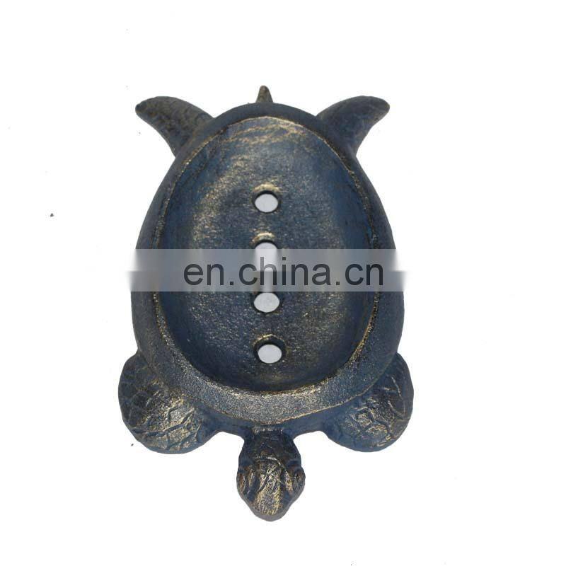Factory Price OEM Metal Casting Custom Logo Zinc Soap Holder with Sliver Plating