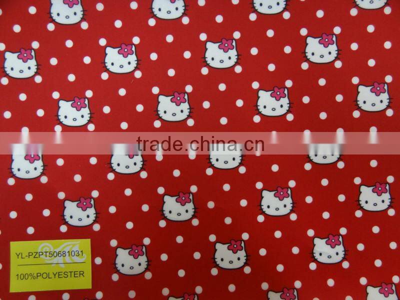 Hello Kitty Printed Poly Taffeta