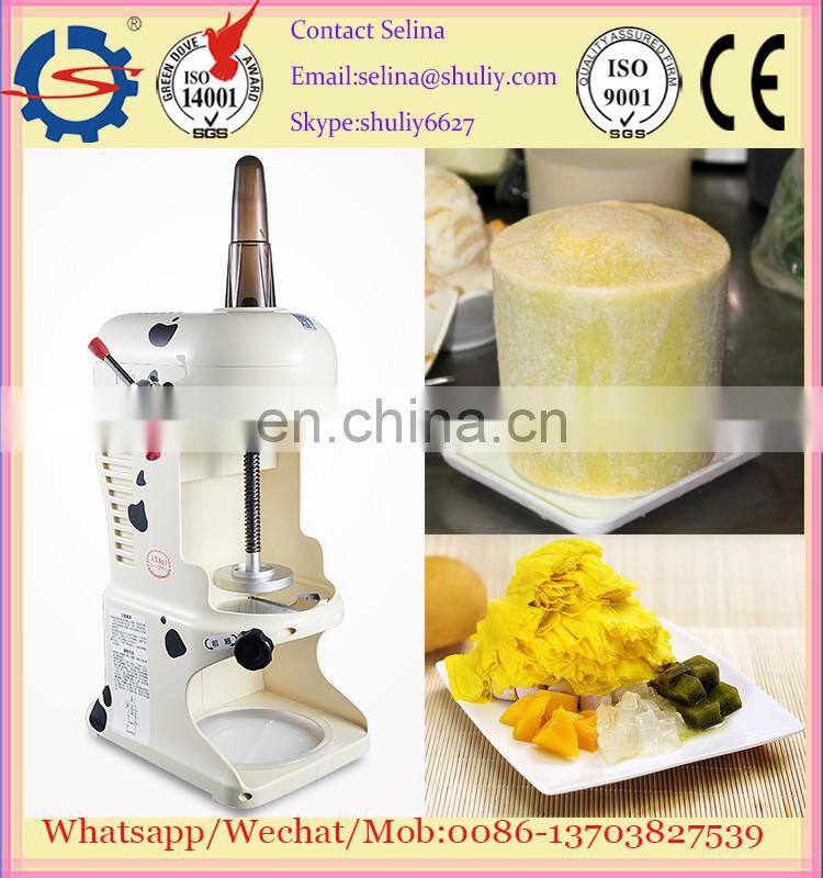 Commercial Using Electric Shaved Ice Cream Snow Ice Shaver Machine