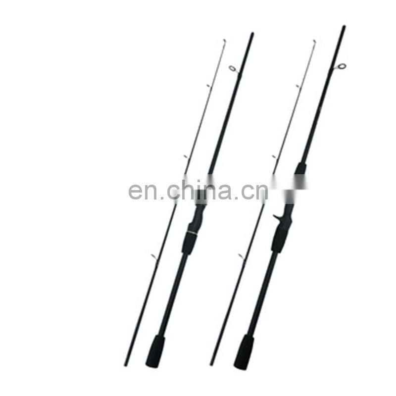 Ultralight 2 Piece  section tips Travel Saltwater Cork Handle Carbon Fiber Fly  fishing stands of rod