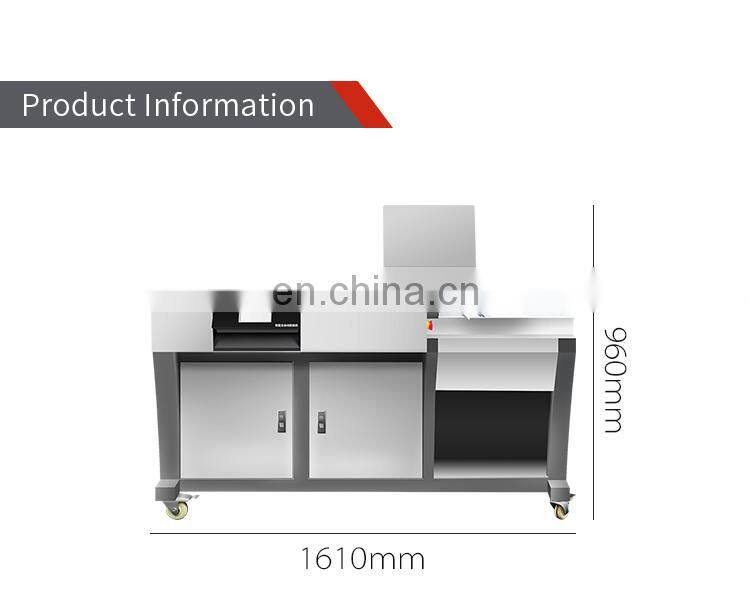 Samsmoon Top Quality Max Binding Length 460Mm Electric Hot Glue Book Binding Machine