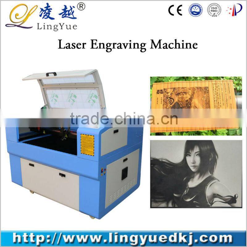 jinan fast speed high quality small laser cutting machine