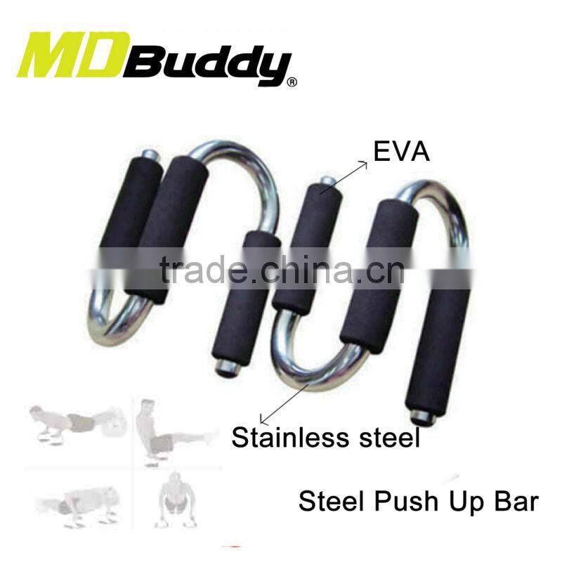 Fit Gym Exerciser Steel Push Up Training Bar