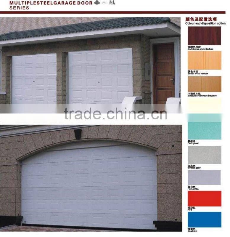 OKM overhead garage doors, Flap garage door for villa, Residential remote control insulated grage door