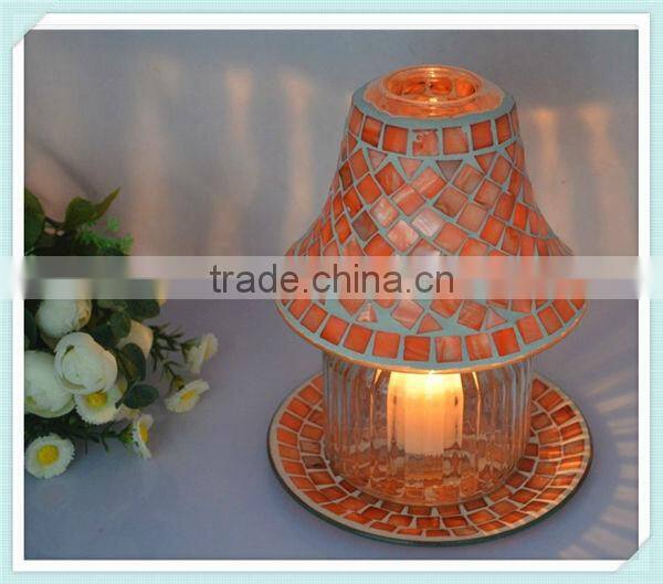 China manufacturing new mosaic lamp candle shade for home decoration&wedding