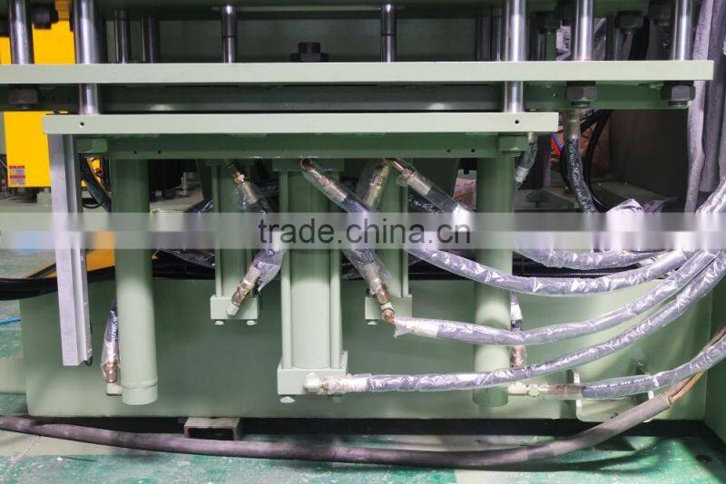 Horizontal 4RT Rubber Vacuum Plate Vulcanizing Machine