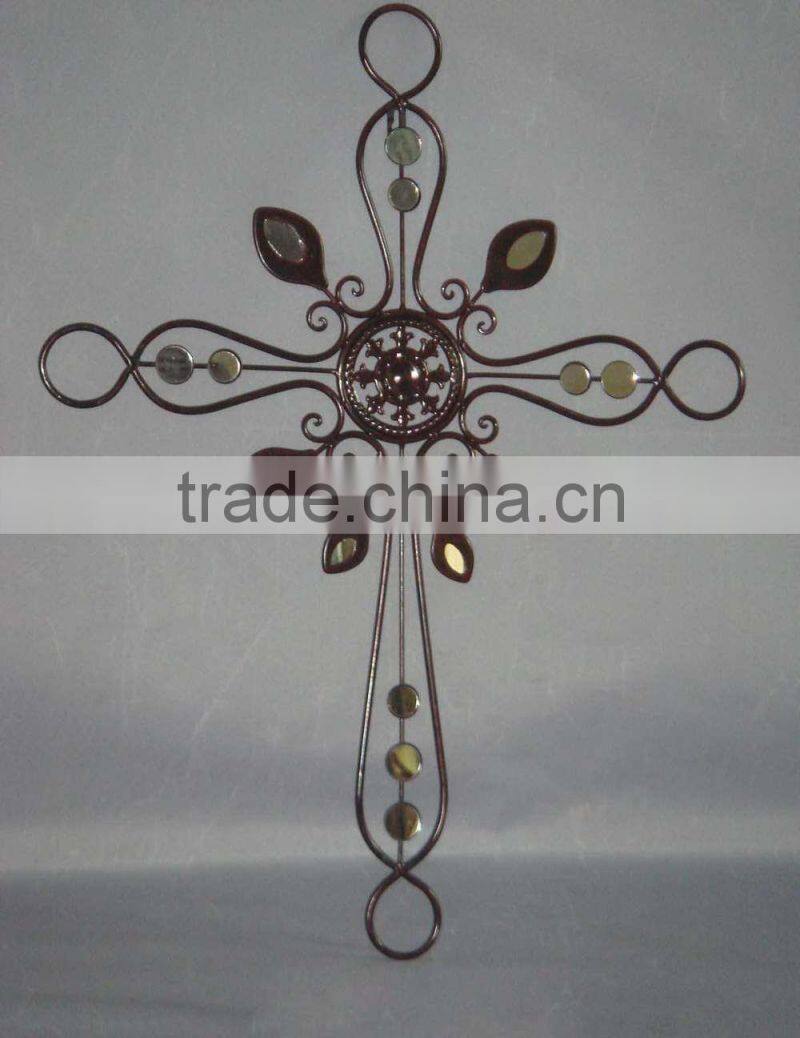 2015 Anxi New Sales Metal Wall Jerusalem Cross Home Decor