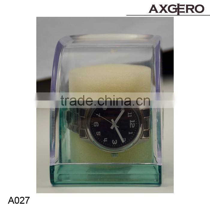 Wholesale hanging cheap clear plastic watch packaging box