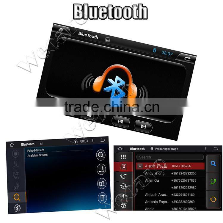 Wecaro android 4.4 car dvd player with reversing camera