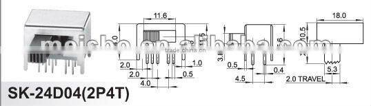 Multipurpose on off slide electric breaker
