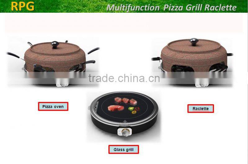 multifunction pizza grill