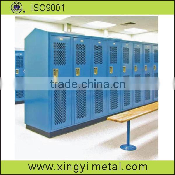 high quality traditional metal louver locker one door steel locker