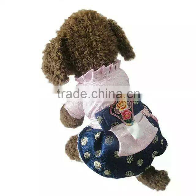 Manufacturers of Primary Sources Abundant in Stock Hanbok Lovers Dog Thickened Warm Pet Suits