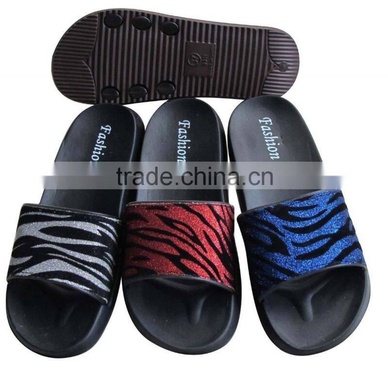 OEM custom EVA slippers wholesale pu men slippers PU upper Slide Slippers
