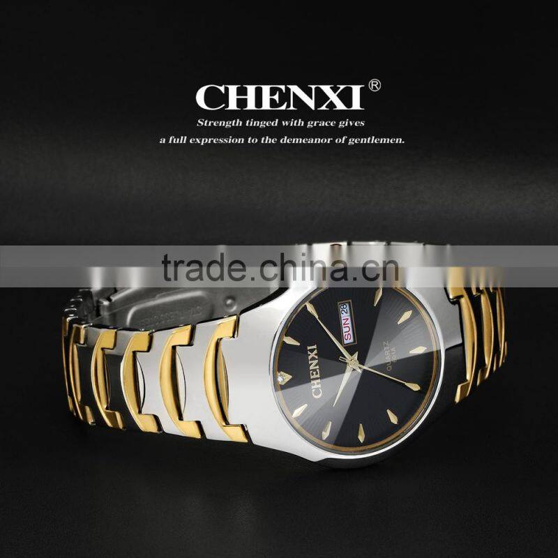 Newest Charming Watch Quartz Gold Plated Metal Watch Fashion 601AM&LGD