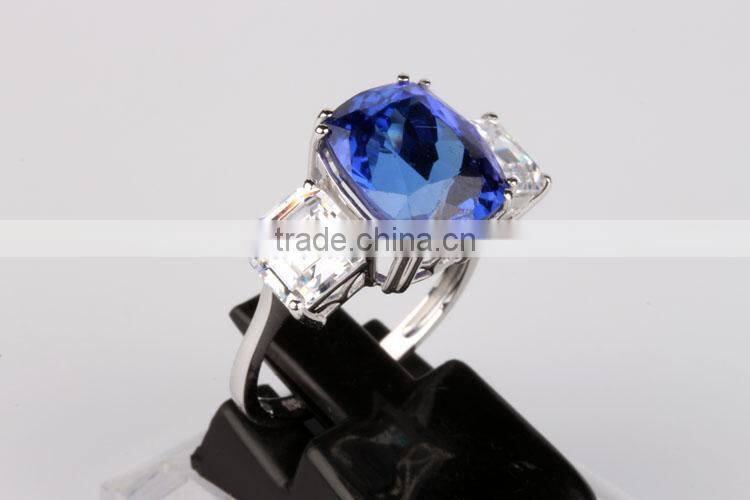 2015 New Design Silver Ring With Hematite