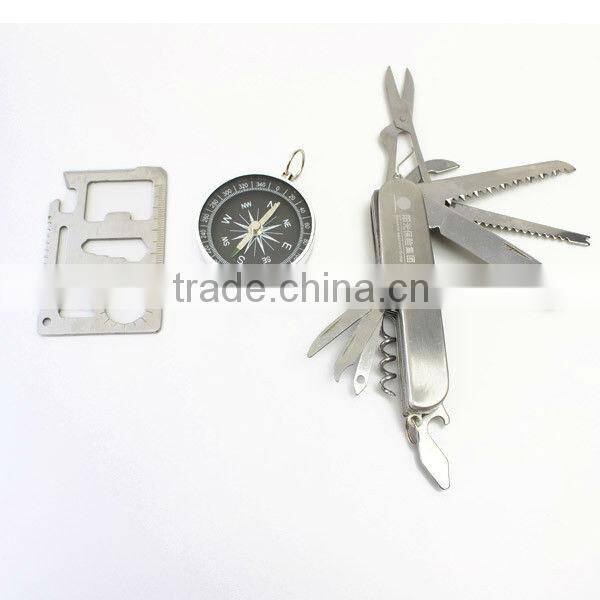 Fashionable survival tool camping kit