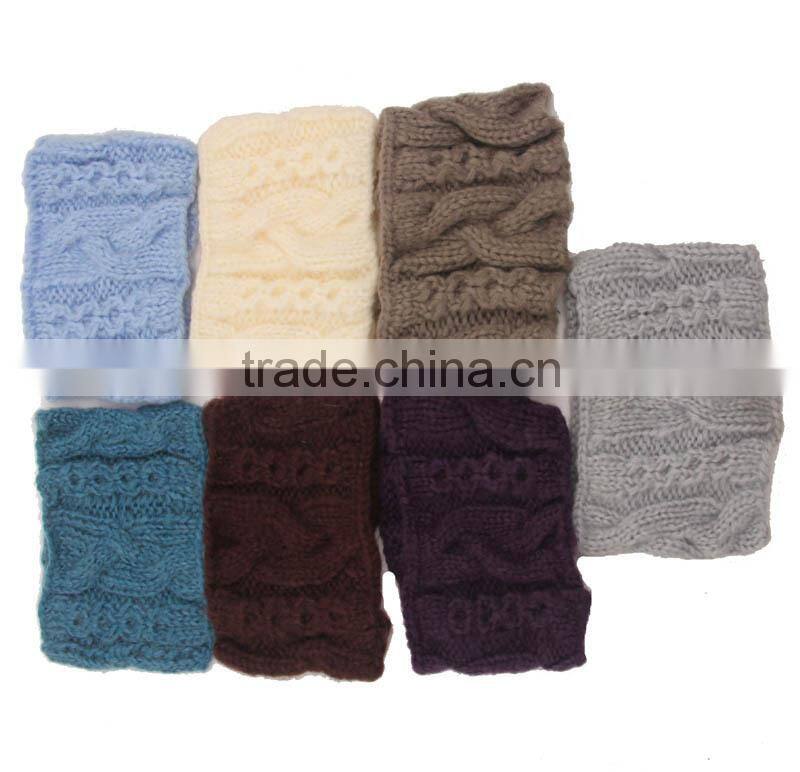 2015 Winter Newest Fahion Women Knitting Acrylic Cotton Headband