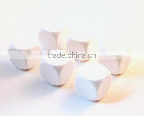 Blank six-sided custom foam Dice - 16mm