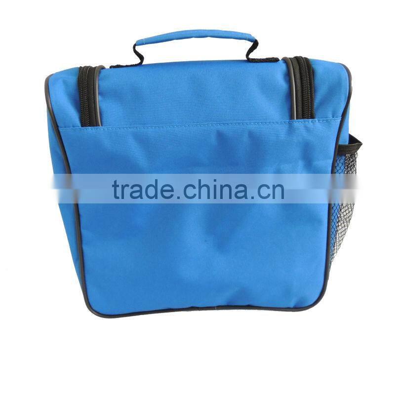 Bicycle double bag for the rear carrier