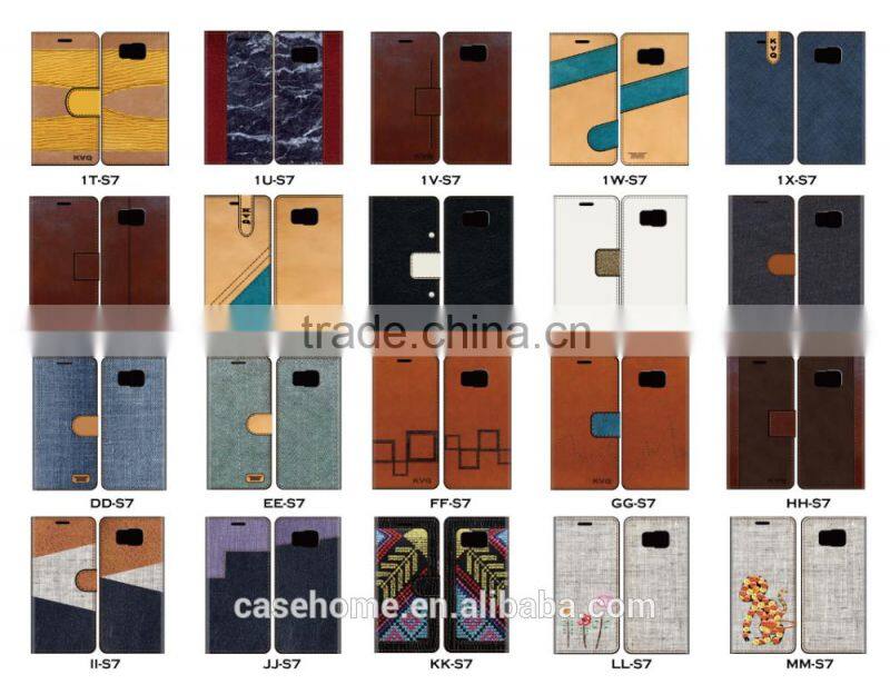 zipper walelt leather case for lenovo phab plus