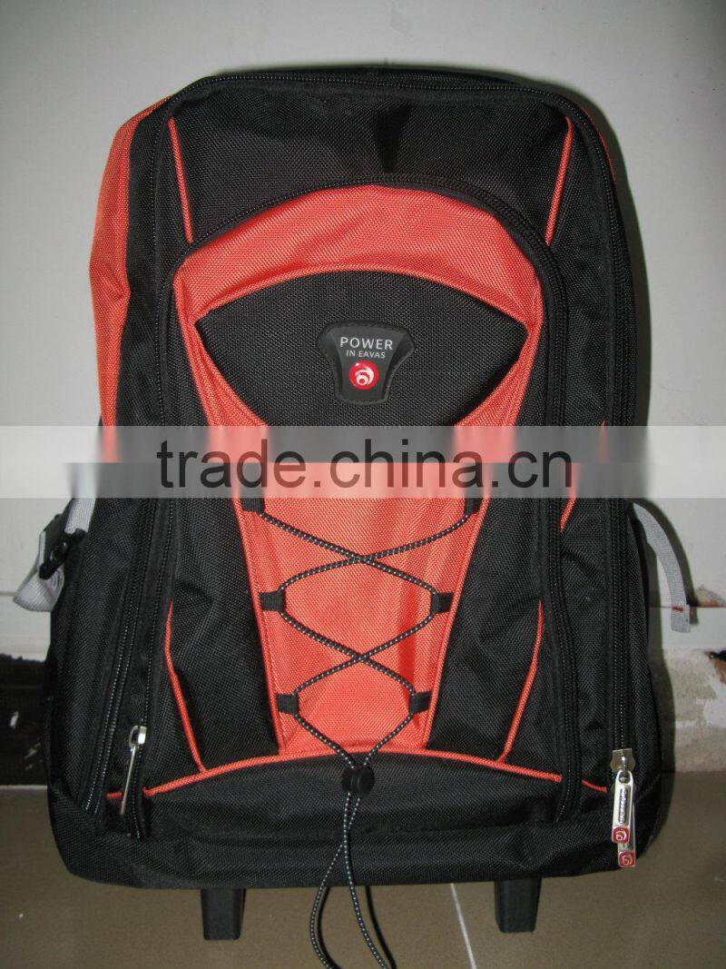 China supplier wholesale eminent trolley backpack bag